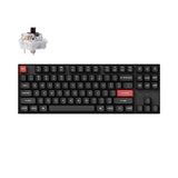 Keychron K8 Pro QMK/VIA Wireless Mechanical Keyboard 80 Percent Tenkeyless Layout for Mac Windows Hot-Swappable Keychron K Pro Mechanical Brown Switch