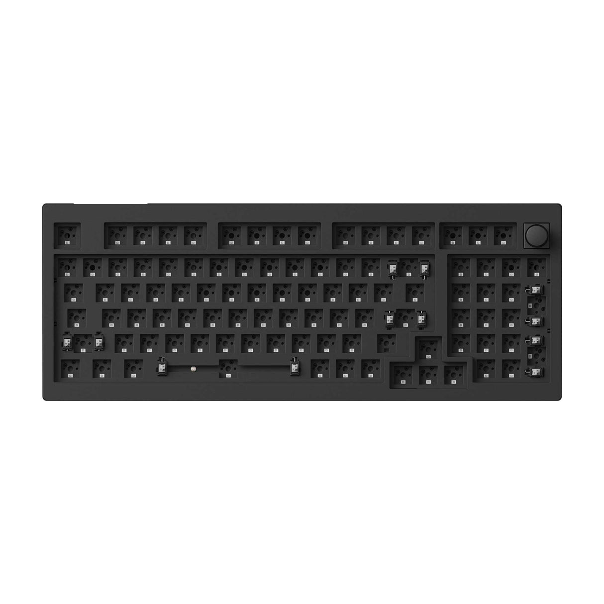 Keychron V5 Max QMK/VIA Wireless Custom Mechanical Keyboard 96% Layout Barebone Knob for Mac Windows and Linux