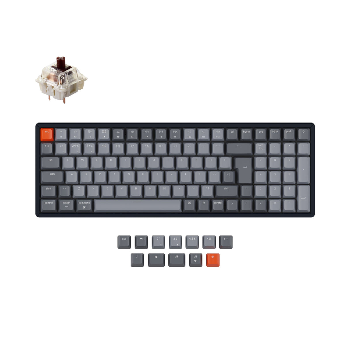 Keychron K4 Wireless Mechanical Keyboard (UK ISO Layout) - Version 2